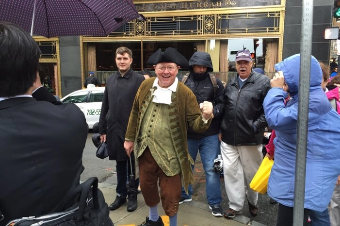 Private 1.5-Hour Freedom Trail Walking Tour with Costumed Guide
