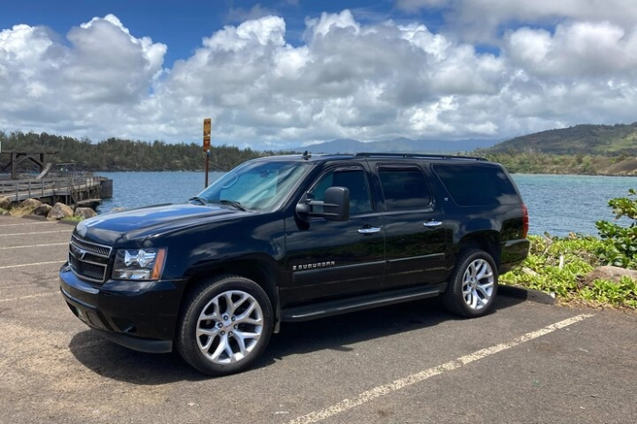 Private SUV Transfer LIH to Hanalei-Princeville-Kilauea