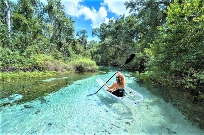 Rock Springs 2-Hour Glass Bottom Guided Kayak Eco Tour
