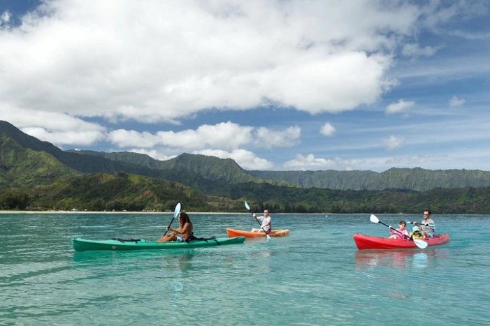 Hanalei Bay Morning Kayak and Snorkel Tour