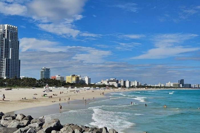 Boca Raton to Miami on High Speed Train with City Tour