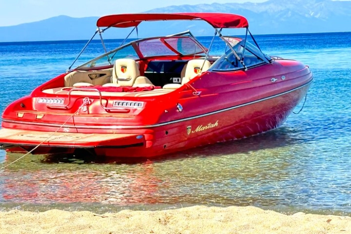  Private Boat Charter Emerald Bay in the Grateful Red