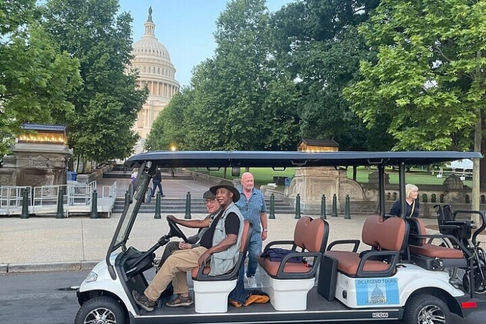  Washington DC Legend privite Cart Shuttle Tour