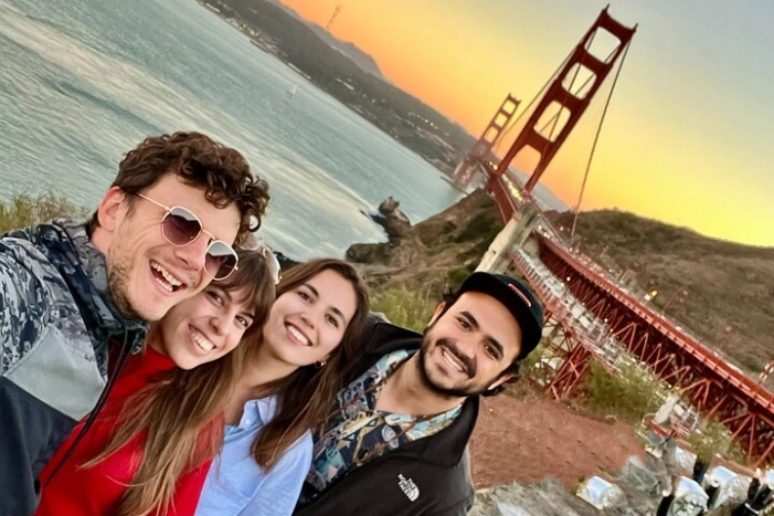 Guided E-Bike tour across the Golden Gate Bridge + all day rental