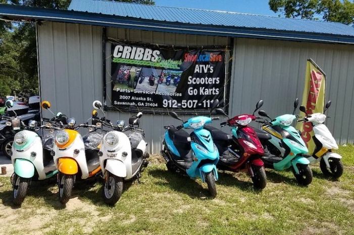 Savannah Scooter and Trike Rental with Helmet