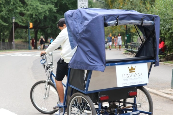 Central Park VIP Tour (All park tour up to 2 hour with unlimited stops) pedicab
