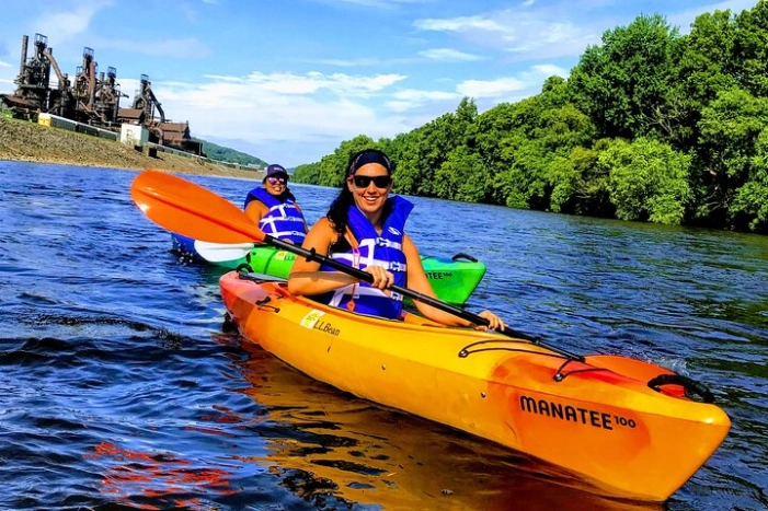 Half day Kayak and Bike Adventure, Bethlehem PA & Lehigh River