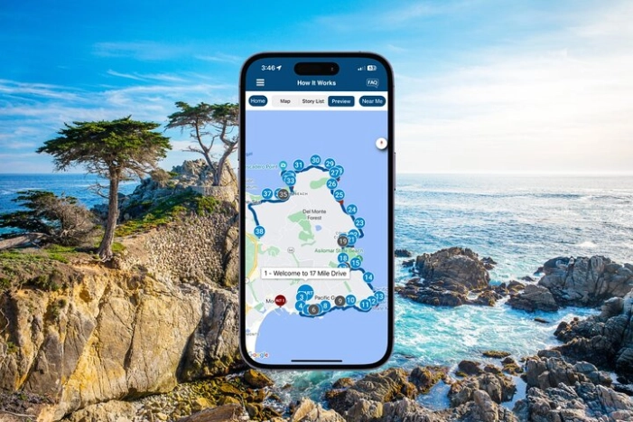17-Mile Drive Self-Guided Audio Tour from Monterey & Carmel