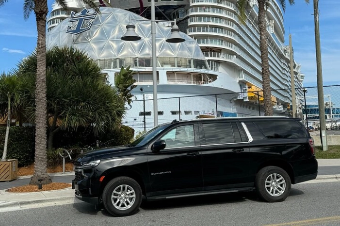 Port Canaveral - Cocoa to MCO One Way SUV Private Transfer