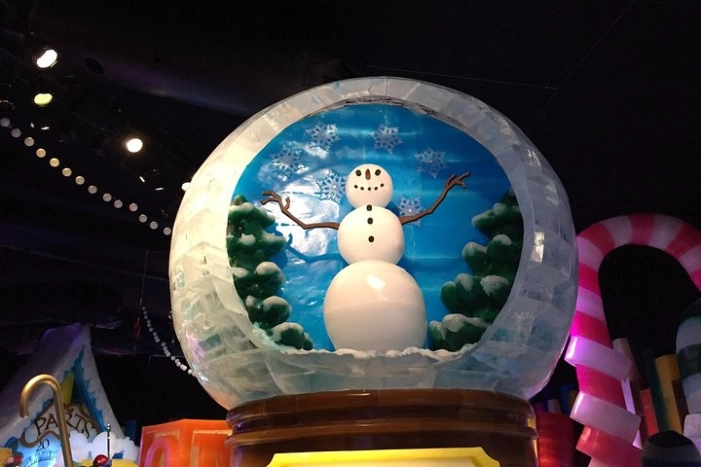 Holiday Celebration Tour: Ice Slides and Life-Sized Gingerbread Houses