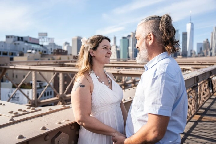 Professional Photoshoot at Brooklyn Bridge in New York