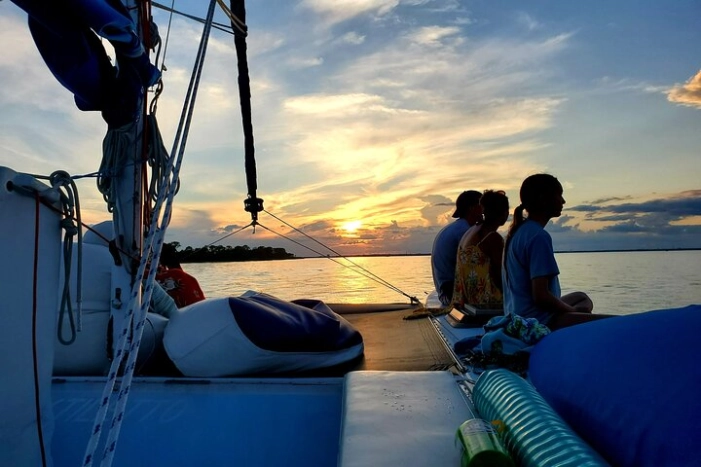 Private Catamaran Sunset Cruise with Dolphin watching