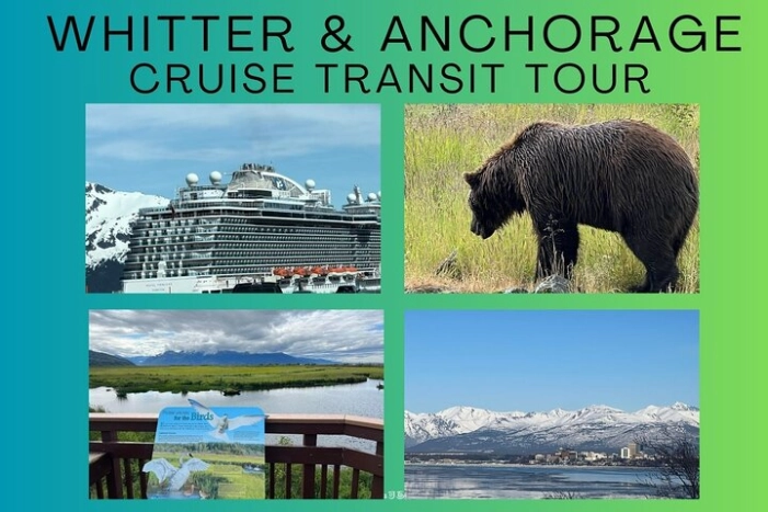 Whittier to Anchorage Land Transfer Tour 