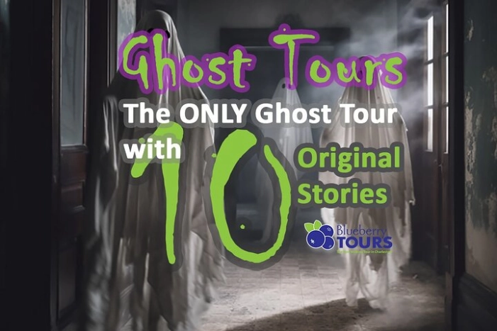 The ONLY Ghost Tour in Charleston with 10 ORIGINAL Stories 
