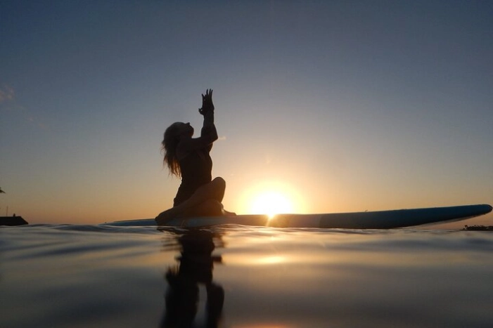 Sunset Floating Yoga