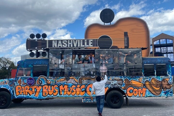 Party while Riding through Downtown Nashville
