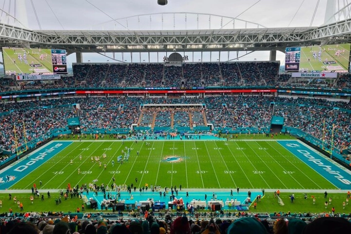 Miami Dolphins Football Game Ticket at Hard Rock Stadium