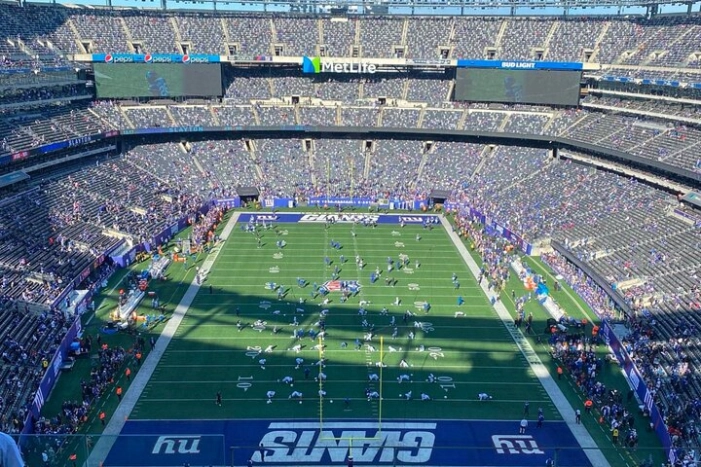 New York Giants Football Game Ticket at MetLife Stadium