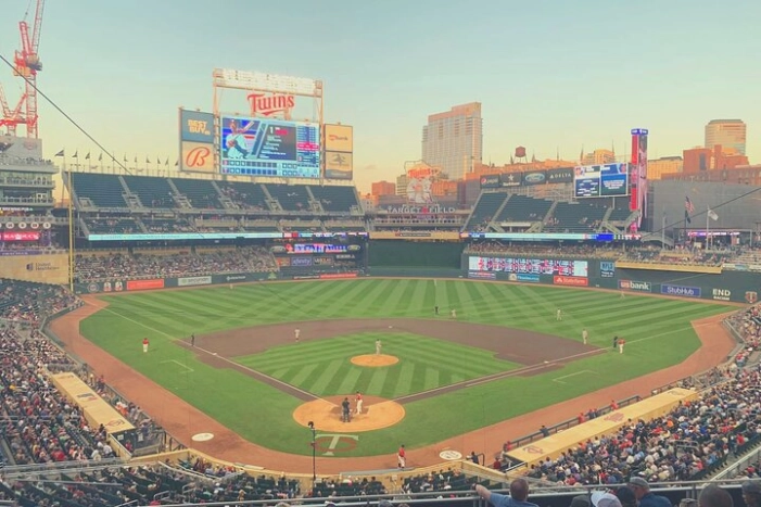 Minnesota Twins Baseball Game Ticket at Target Field
