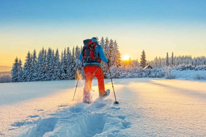 Snowshoeing at Erik's Ranch