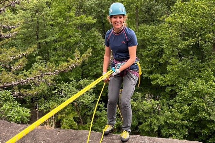 Beautiful Full Day Multi-Pitch Climbing in Western North Carolina