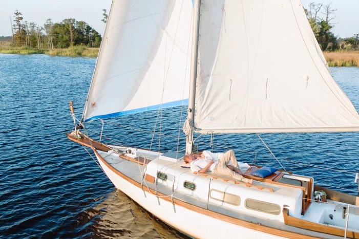 Private Sail on the Cape Fear River Aboard a Classic Yacht