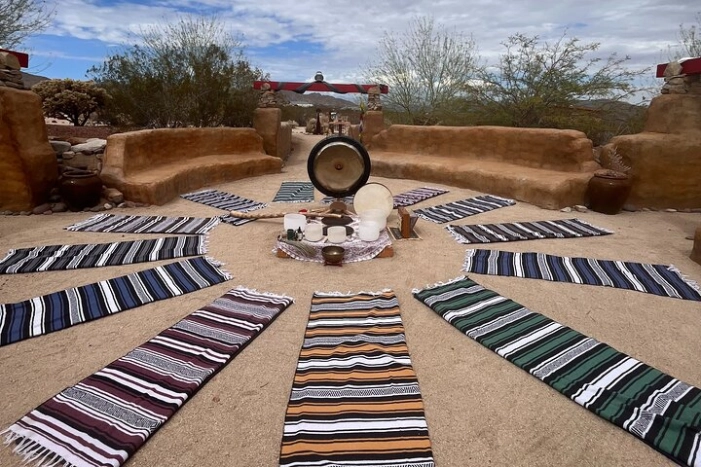 Desert Nature Walk, Cacao Ceremony and Soundbath in Joshua Tree