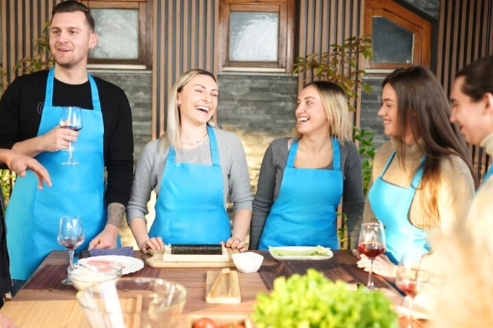Sushi Making Cooking Class at a Local Wine Bar in Nashville