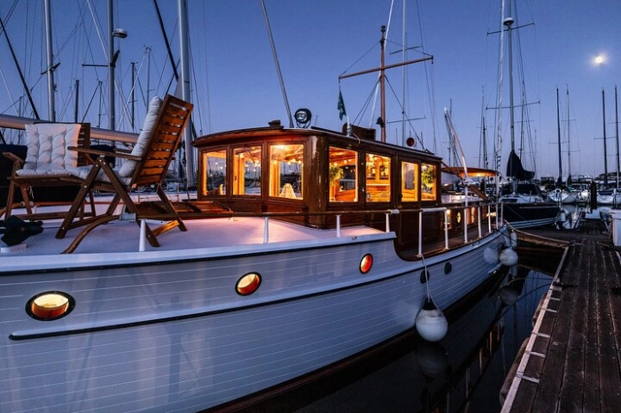 Wine and Dine on a Century Old Sausalito Yacht