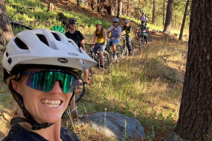 Private Guided Mountain Bike Lesson in San Diego Mountains