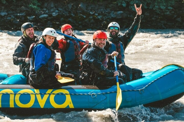 Matanuska Glacier Midnight Sun Run Whitewater Rafting