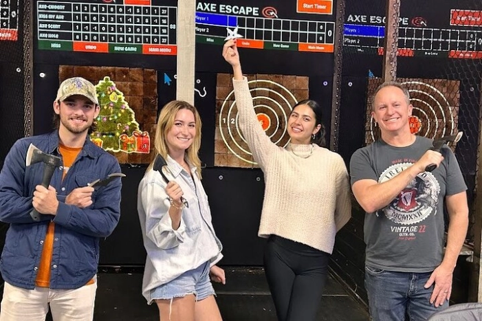 Private Axe Throwing Experience in San Antonio TX