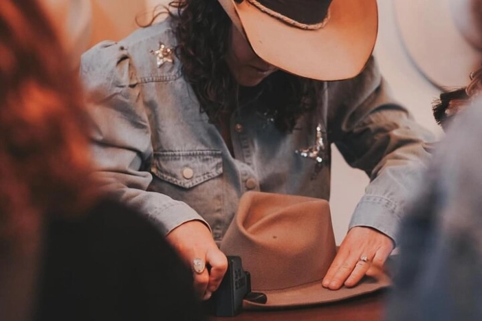 Custom Cowboy Hat Shaping & Making Experience