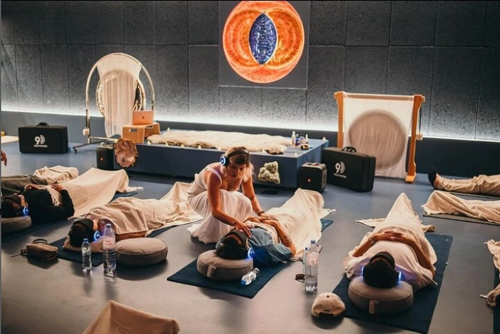 Heart Spa Day in a Salt Cave with 9D Immersive Music 