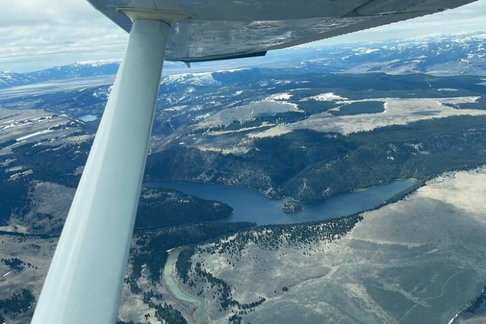 45 Minute Aerial Tour Continental Divide Highlights