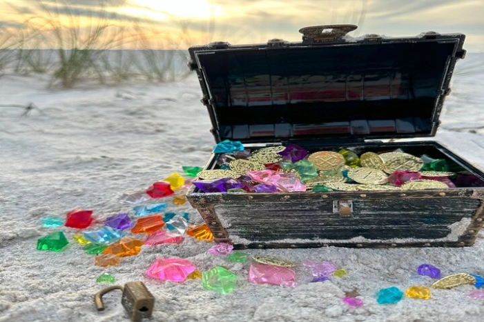 Treasure Hunt in Treasure Island 