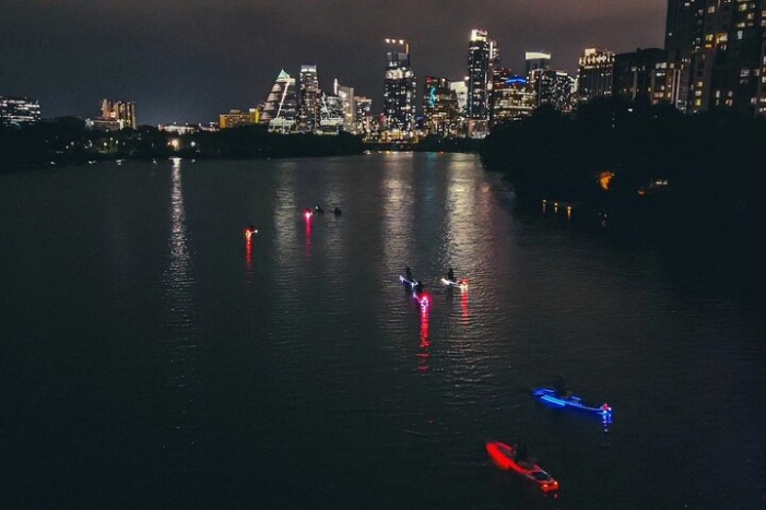 Austin Bat City Glow Paddle Board Experience