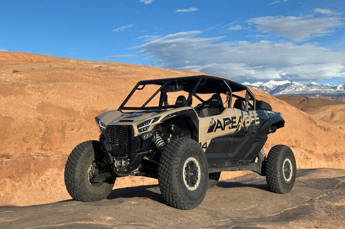 Moab Custom 4 Seat Kawasaki KRX® 1000 Off Road UTV Rental