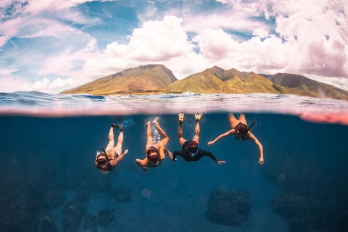 Lana'i Snorkel And Dolphin Quest with Maui Turtle Spot Tour