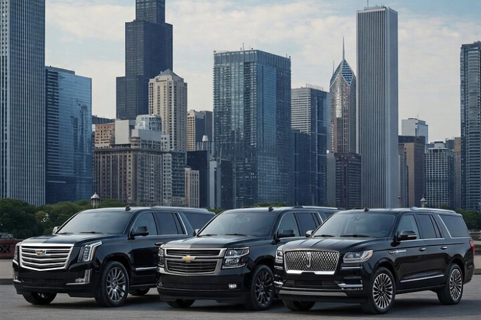 SUV transfer from downtown Chicago to O'hare Midway Airport