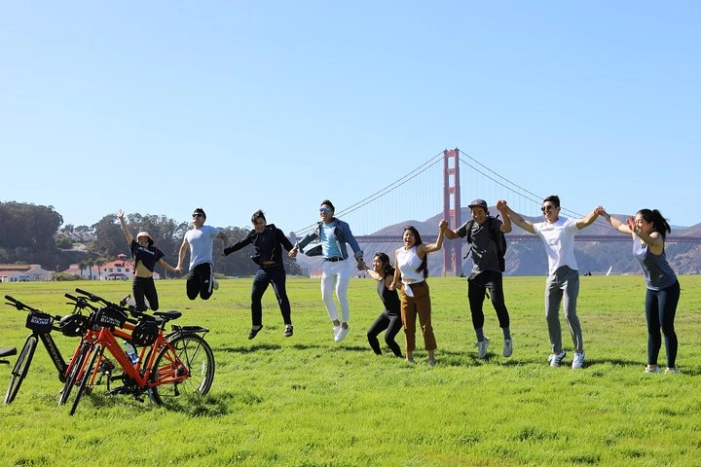 Scenic Golden Gate Bridge Bike Tour
