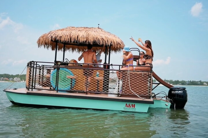 Sunset Dolphin Cruise at Crab Island