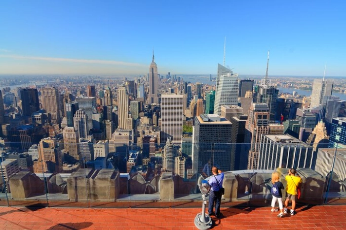 Top of the Rock & Midtown Tour with Optional Empire State Ticket