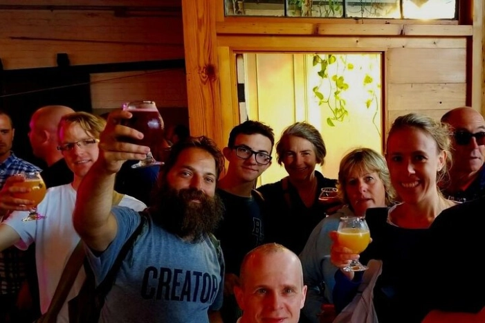 Half-Day Beer Brewery and Pizza Bike Tour of Brooklyn