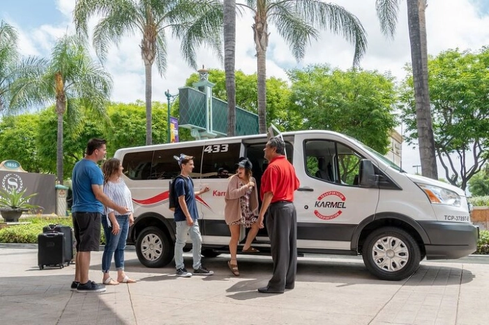 Private Van transfer: Long Beach & San Pedro Cruise Terminals to SNA airport
