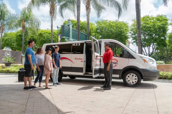 Private Van transfer: Long Beach & San Pedro Cruise Terminals to LGB airport