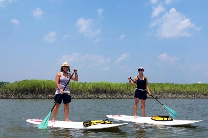 Guided Stand Up Paddleboarding Activity in Hilton Head Island