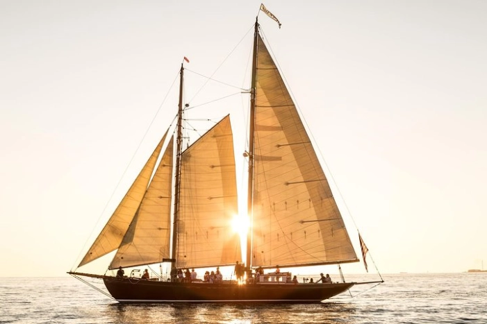 Sailing on Historic Schooner Yacht in Salem, MA